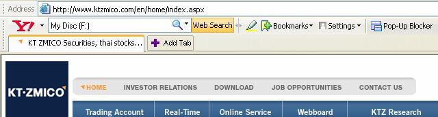 Click Tools, select Internet Options from the menu bar. 2.