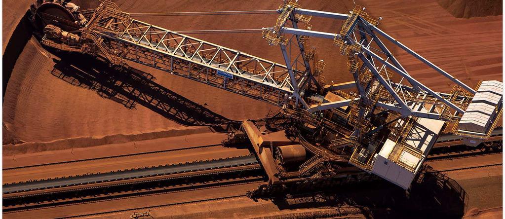 Generating significant business value Andrew Harding Chief executive Iron Ore,