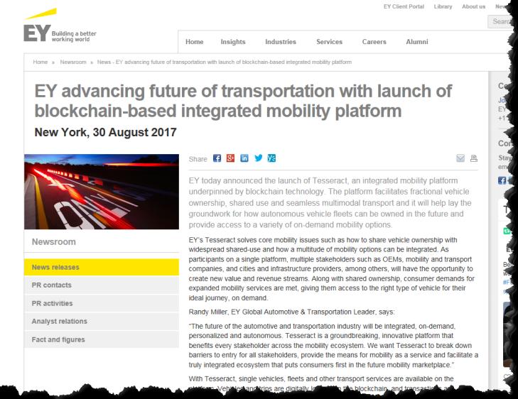 EY launches Tesseract: a