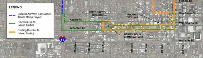Extension Phase I Continued feasibility and alignment studies West Phoenix/Central Glendale Corridor Northeast
