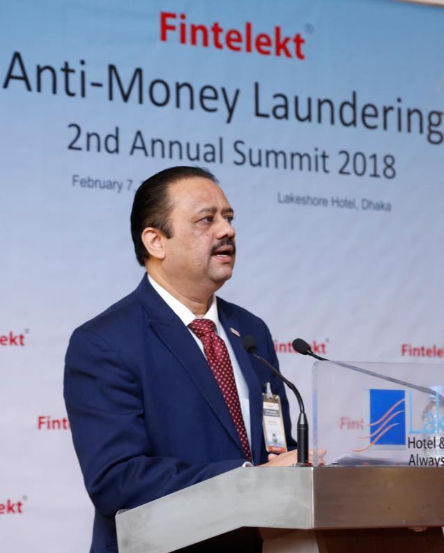 Welcome Address Shirish Pathak, Managing Director, Fintelekt Advisory Services On the one hand, banks have to put in place internal processes and systems around AML frameworks,