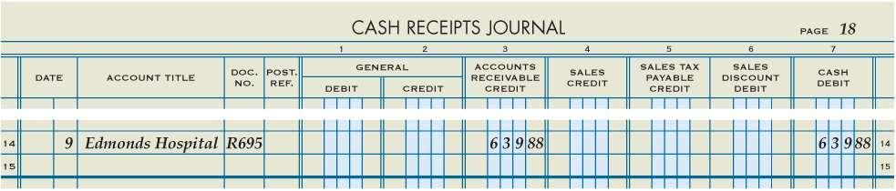 Recording Cash Received for an Account Previously Written Off Lesson 14-2 LO5 March 9.