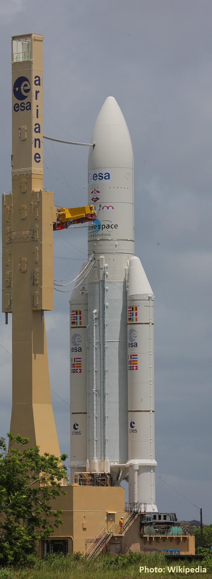 The Small Launcher Model FE-model of the Ariane 5 frontskirt.