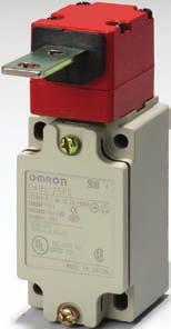 Safety-door Switch D4BS The Special Operation Key Activates a Direct Opening Mechanism to Open the Contacts and Shut Off Control Circuits when Protective Doors Are Opened on Machine Tools or Other