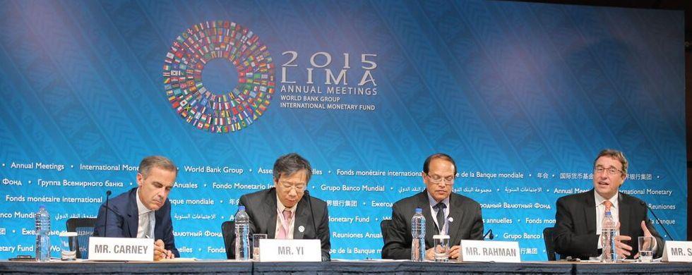 THE FINANCIAL SYSTEM WE NEED IMF/WORLD BANK ANNUAL MEETINGS, LIMA 8 OCTOBER 2015 Mark Carney, Governor, Bank of England Atiur Rahman, Governor, Bangladesh Bank Green finance cannot be a niche