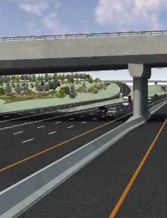 Highway 407 East Phase 1 Project Artist s rendering Highlights of Highway 407 East Phase 1 Highway 407 East will help to relieve congestion and support the efficient movement of goods and people