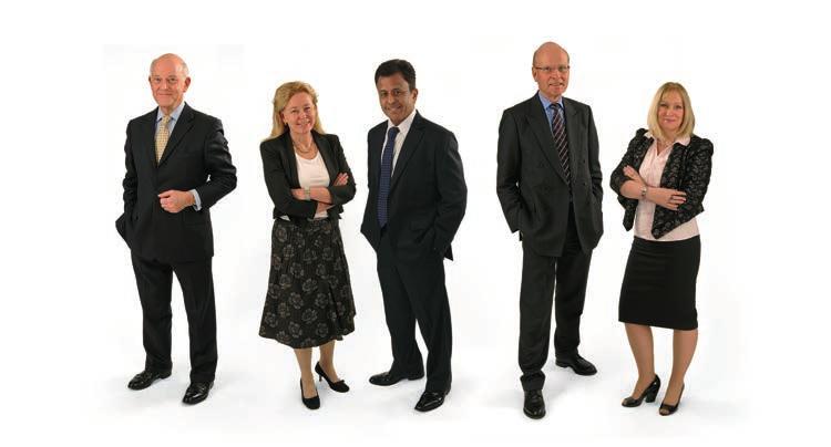 Board of Directors (pictured left to right) J.A.