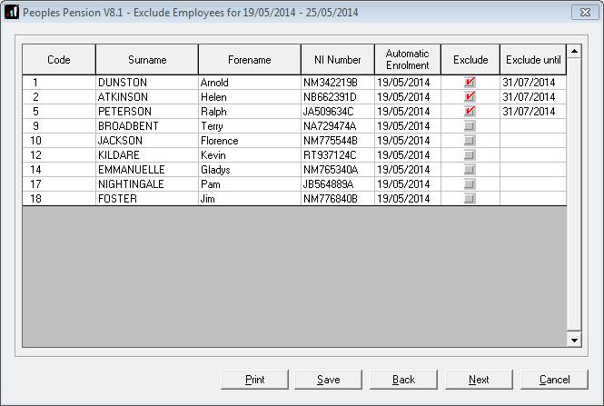On the Period for Contribution Schedule screen, enter the From and To dates for the date range to create the file. 5.