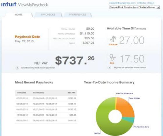 Welcome to ViewMyPaycheck! Great news! You can now view your pay stubs online anytime, anywhere. ViewMyPaycheck (paychecks.intuit.