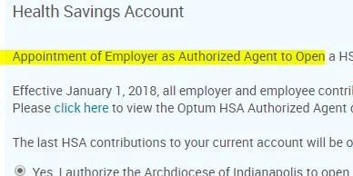 That link will detail all the changes to the HSA for 2018 including the required move to Optum Bank for HSA accounts. HSA bonus will not be paid in 2018. 1. Click on view plan options.