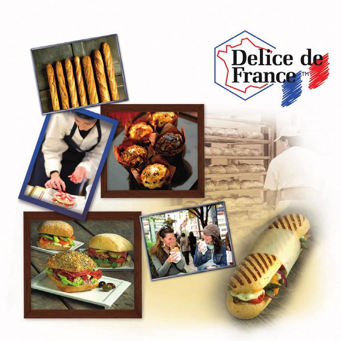 Food Europe Delice de France Delice de France supplies high quality continental breads, viennoiserie, savoury and confectionery products, including hospitality goods, primarily to the foodservice and