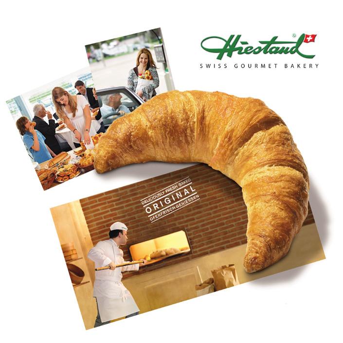 Food Europe and Developing Markets Hiestand Hiestand offers a broad range of innovative bakery products (croissants, bread, rolls, pastries, snacks, pretzels) and the comprehensive services to