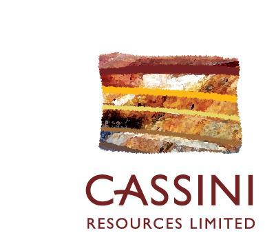 ASX Release (CZI) 27 September 2016 CASSINI PRESENTS AT RIU RESOURCES INVESTOR ROADSHOW Cassini Resources Limited (ASX: CZI) ( Cassini or Company ) is pleased to advise that Managing Director Richard