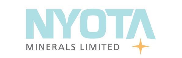 Nyota Minerals Limited ( Nyota or the Company ) Quarterly Report Nyota Minerals Limited (ASX/AIM: NYO), the gold exploration and development company in East Africa, is pleased to provide its