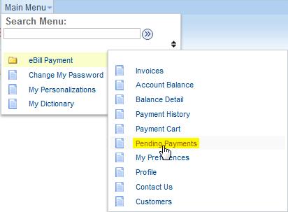 2) From this page, you can review all your unapplied payments.