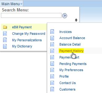 Once the payment is processed, the transaction will fall off this page.