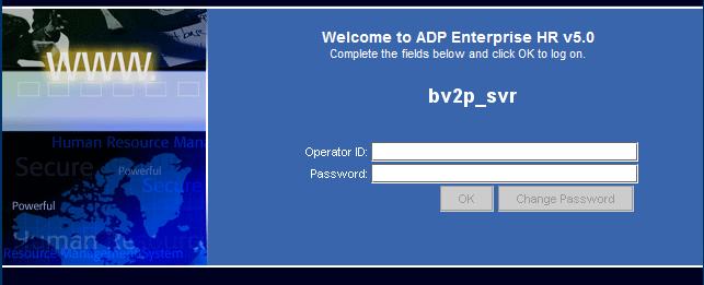 Signing into ADP EV5 Using the URL Summer Faculty Step 1: In the web browser type: https://enterprisehr.us.adp.com/bv2p/v5bv2p.html Step 2: A warning message may appear if so select Run.