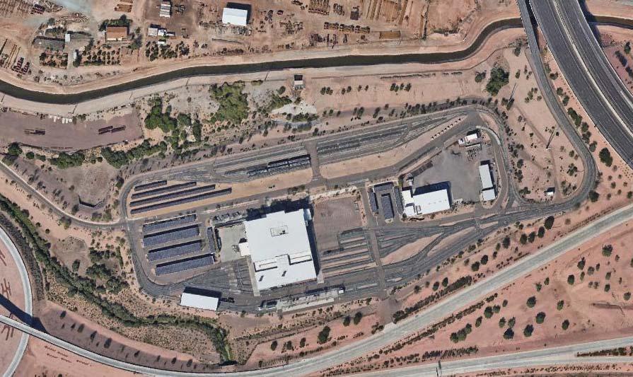 Operations and Maintenance Center Facility Expansion Valley Metro plans to expand the existing Operations and Maintenance Center (OMC), located east of Phoenix Sky Harbor International Airport and