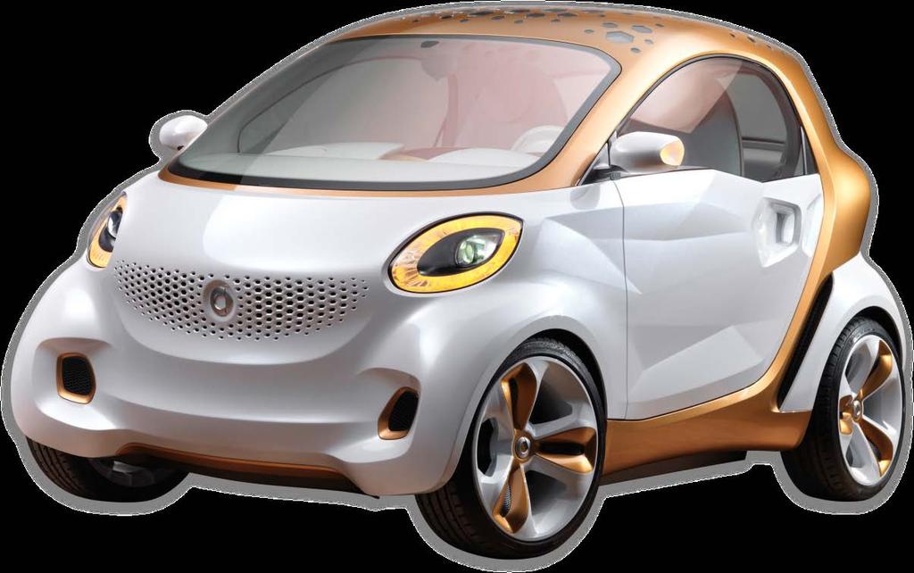 Innovations in a cross-divisional approach Daimler & BASF concept car Smartforvision