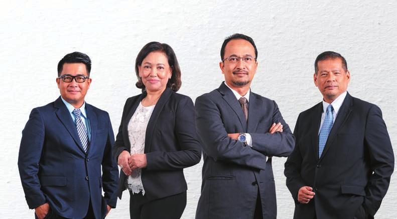 27 Ex-Officio From left to right: Yusop Abdul Rashid Head, Corporate Affairs & Stakeholder Management Division Jamaliah Wan Chik Head, Human Capital Division Mohd Shokri Daud