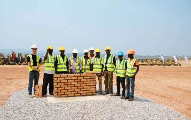 Bright future ahead New Bugesera international airport first stone ceremony, Rwanda Several projects in the pipeline, mainly related to the mining sector in Mozambique, Angola and other countries