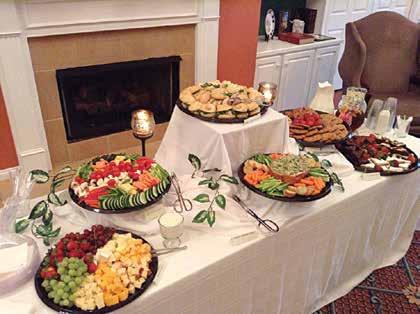 Catering & Reception Services A time to share - a place to