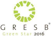 their sustainability performance with the Green Star Award in 2016.