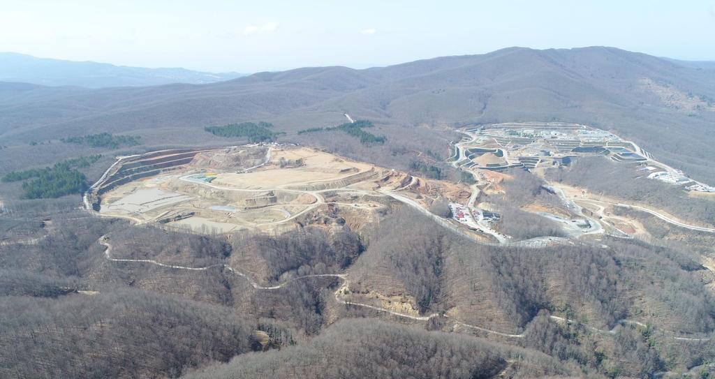 Skouries: Site Overview (March 2018) Plant Site Open