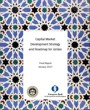 Donor: EBRD Shareholders Special Fund Capital Market Development Strategy and Roadmap under Jordan 2025 Vision and Strategy 7 Sets of strategic goals were