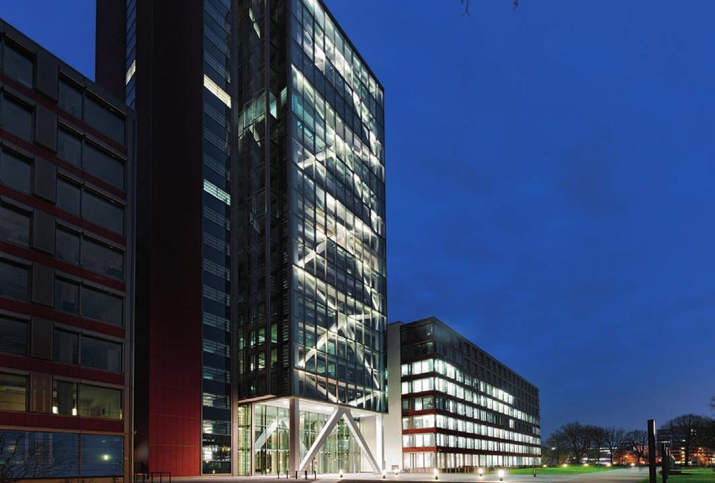 Atlantic Haus, Germany This is a 348,500 sq ft (32,400 sq m) LEED Gold certified office, managed on behalf of the Cityhold Office Partnership - a $2bn pan- European office vehicle comprising