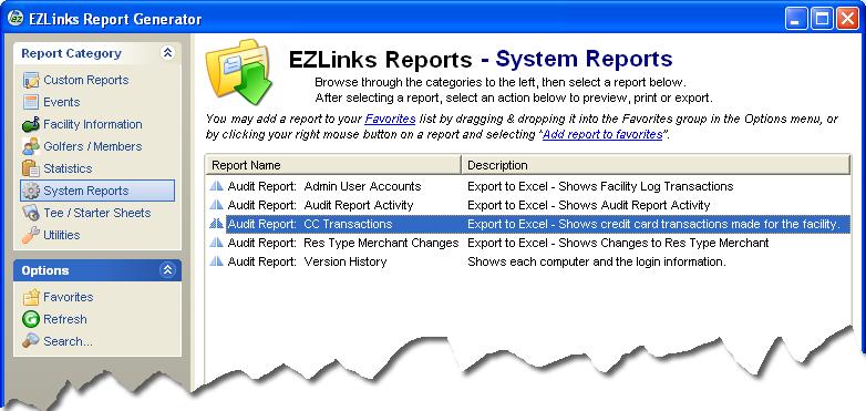 Reprting The EZLinks reservatin system prvides a variety f reprts that highlight cancellatin data.