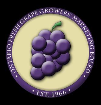 ONTARIO FRESH GRAPE GROWERS' MARKETING BOARD Chair 2015-2016 BOARD OF DIRECTORS Dave Lambert District 1 Town of Niagara-on-the-Lake Vice Chair David Hipple District 2 Rest of Ontario