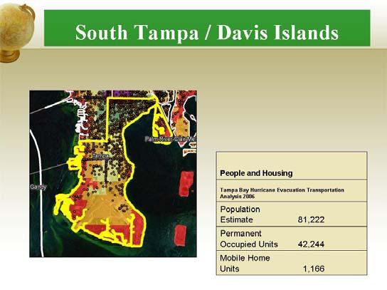 Population and Housing Inventory County population and housing data was disaggregated at the Evacuation Analysis