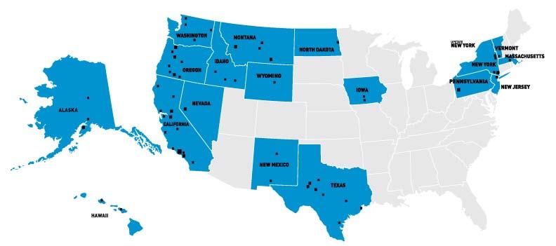 DIVERSIFIED BY GEOGRAPHY AND BRAND Nationwide Footprint with 185 Dealerships Representing 30 Brands Across 18 States GEOGRAPHIC PRESENCE NEW VEHICLE REVENUE BY BRAND LITHIA NEW VEHICLE UNIT MIX