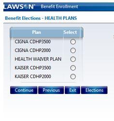 If you would like to select a different plan, select that button and click continue.