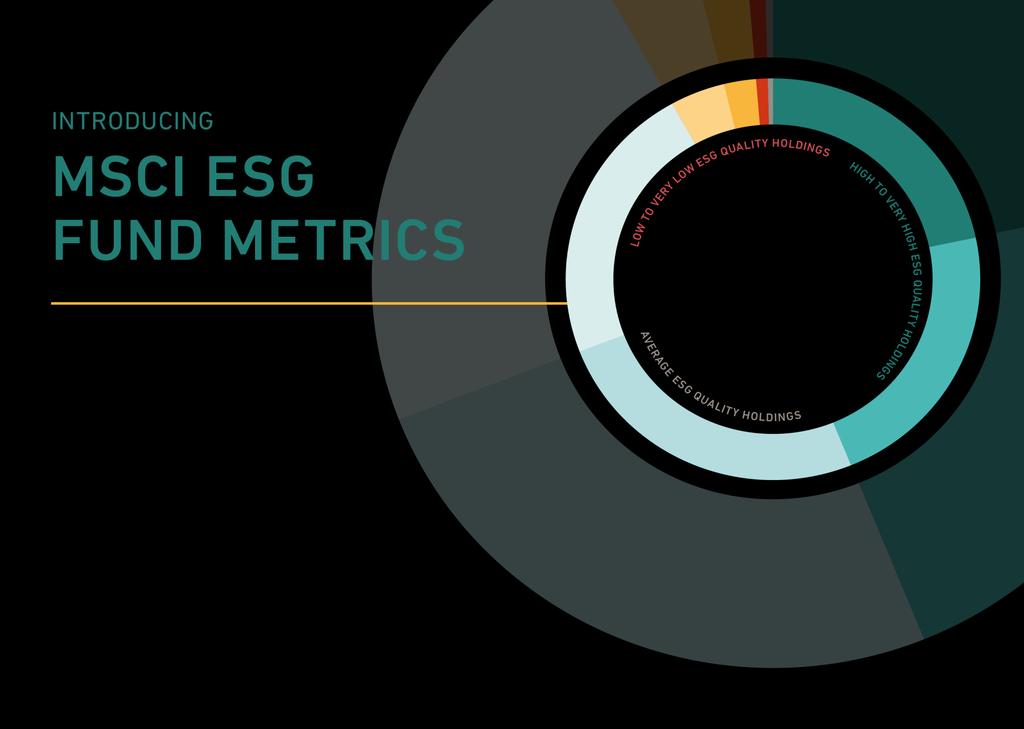 Providing Fund-Level Transparency Over 100 ESG metrics measuring fund-level