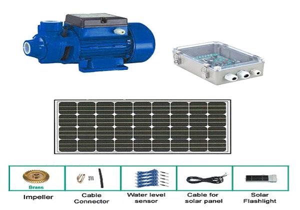 6. Solar Water Pumping system-surface Solex Solar water pumping system is a standalone system operating on a power generated by photovoltaic modules.