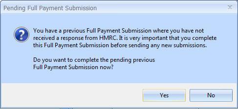6. Select Submission Type (Live or File only File only does not send the data to HMRC, it may be requested by Payroll Support if they ever need to assist you with your FPS) Please note: Reason for
