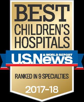Cleveland Clinic Children s Hospital located on the Clinic s main campus ranked as one of the top pediatric hospitals in the country.
