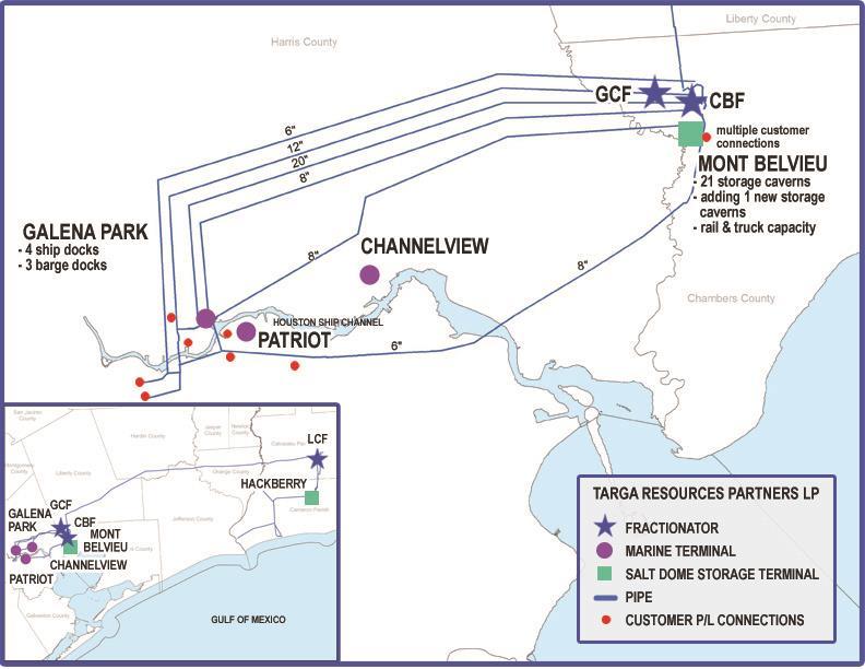 Logistics Assets Extensive Gulf Coast Footprint Galena Park Marine