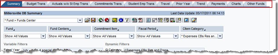 BI Navigation Variable Entry Screen You can use the to verify variables are valid! After clicking on the report link, a Variable Entry screen will appear before the report runs.