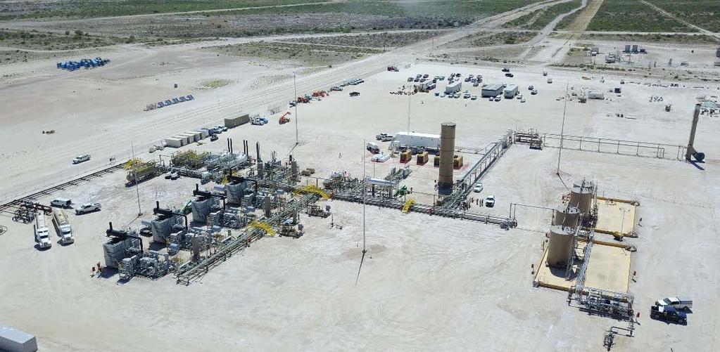 Delaware Basin: Noble Energy Blanco DevCo Infrastructure Build Out Continuing to Support NBL s 5 Rigs in the Southern Delaware Basin 1st Delaware CGF Online (Billy Miner I) and Capacity Successfully