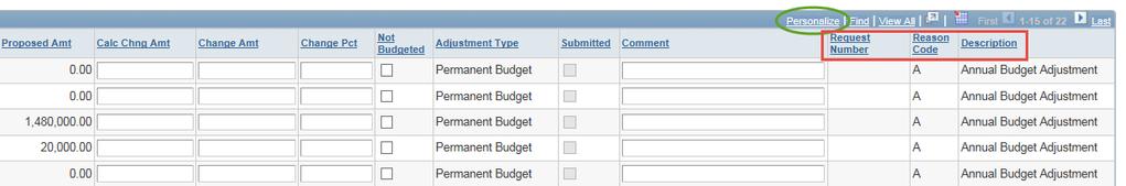 HE FIN Dept Budget Entry Steps Procedure The following tutorial will demonstrate the steps necessary to review/update the Department (proposed) budget.
