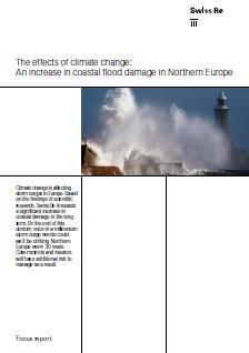 The effects of climate change: Increase in coastal flood damage in Northern Europe Increase in annual expected loss Source: