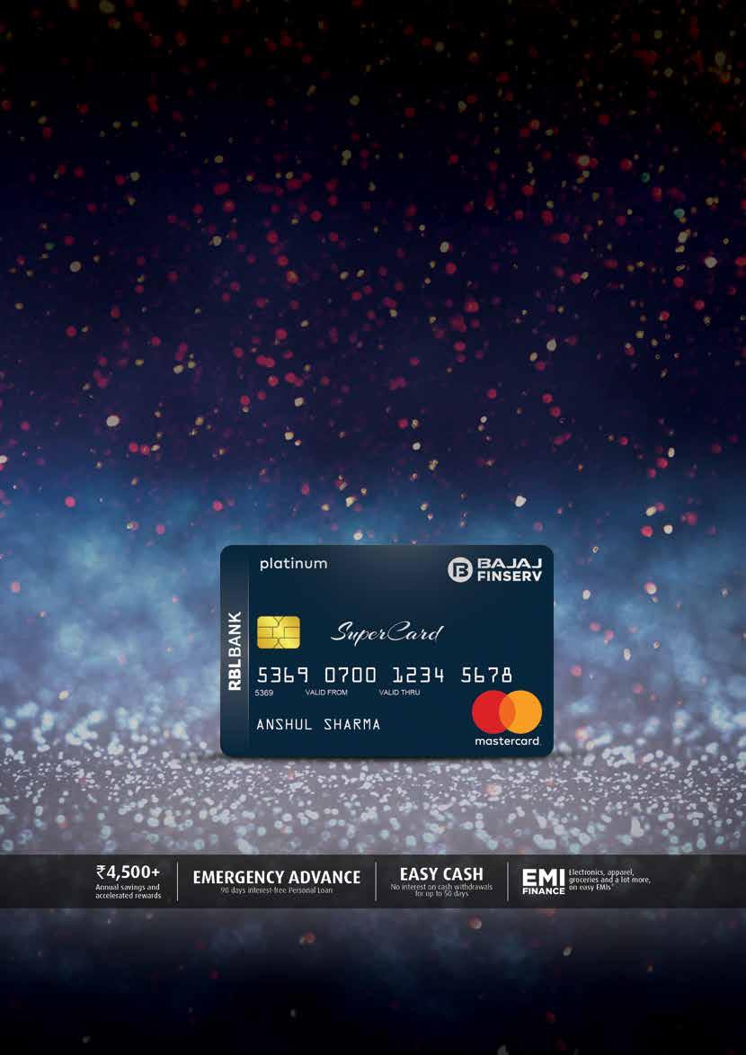 India s First SuperCard A credit card with