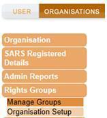 ACTIVATE TAX COMPLIANCE STATUS RIGHTS efiling administrators for tax practitioner and organisation profiles must ensure