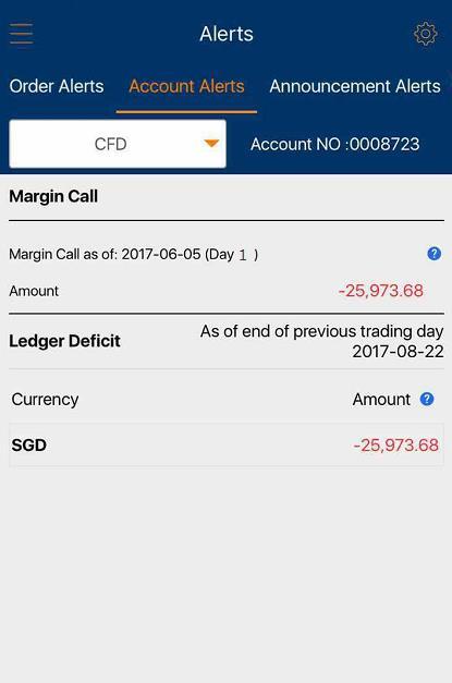 11c Alerts Account Alerts Tap here to go to Alert Options For Stocks / CFD Margin Calls