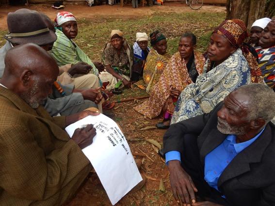 Villagers know who to address if they have questions or complaints in connection with the pensions.