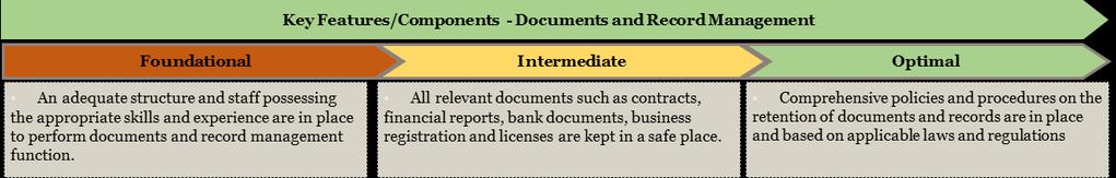 5.8 Documents and Records Management 281. Document management involves the day-to-day capture, storage, modification and sharing of physical and/or digital files within an organization.