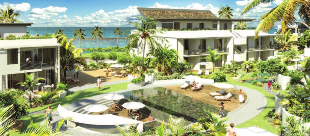 Nautil, the beach front residence Ideally located just off the lagoon frontage, Nautil will offer stunning views over the bay and the mangrove trees along the boardwalk and will comprise of: 16